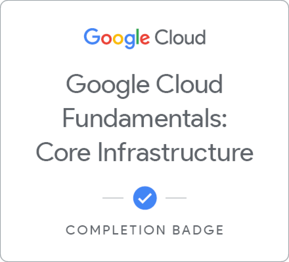 Google Cloud Platform Badge